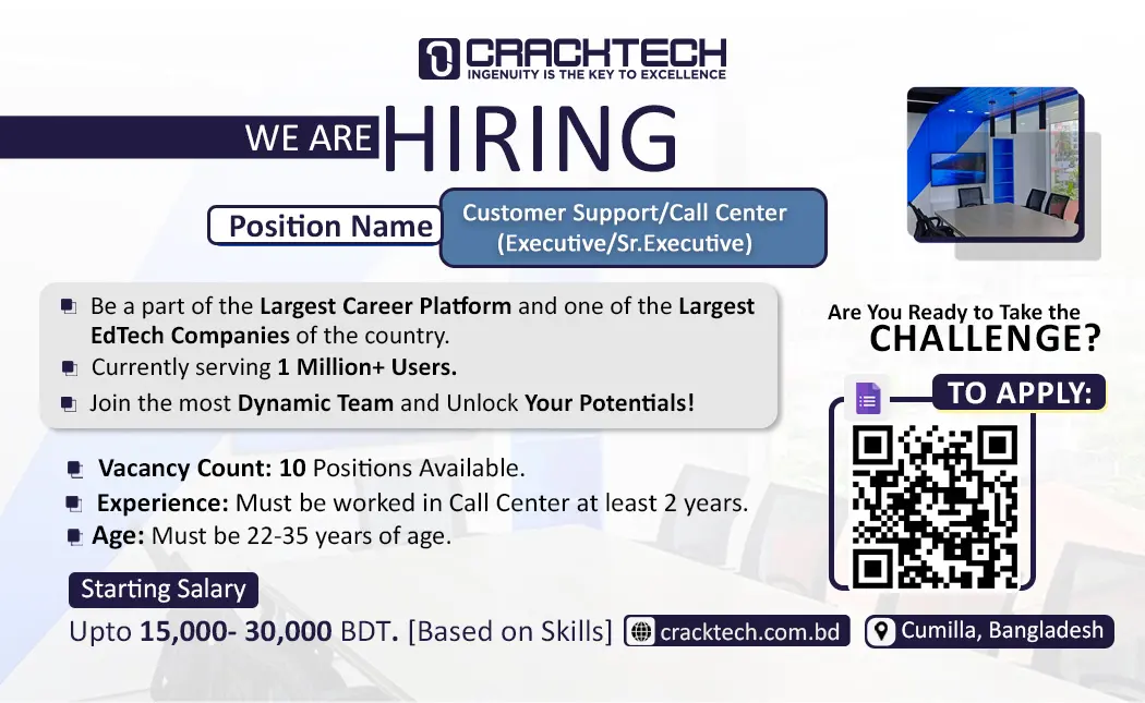 Customer Support/Call Center (Executive/Sr. Executive)